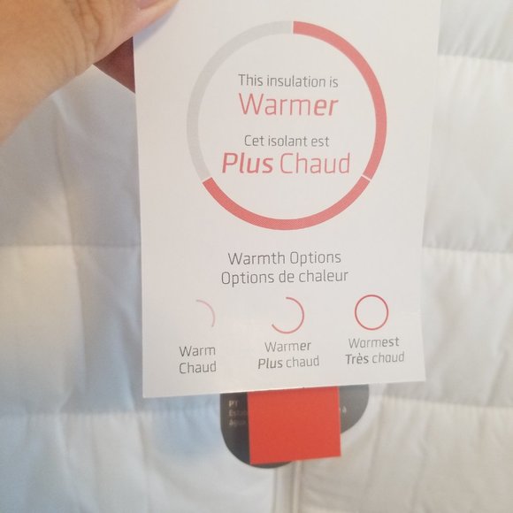 Joe Fresh - NWT White Packable Puffer with PrimaLoft® - Picture 6 of 11